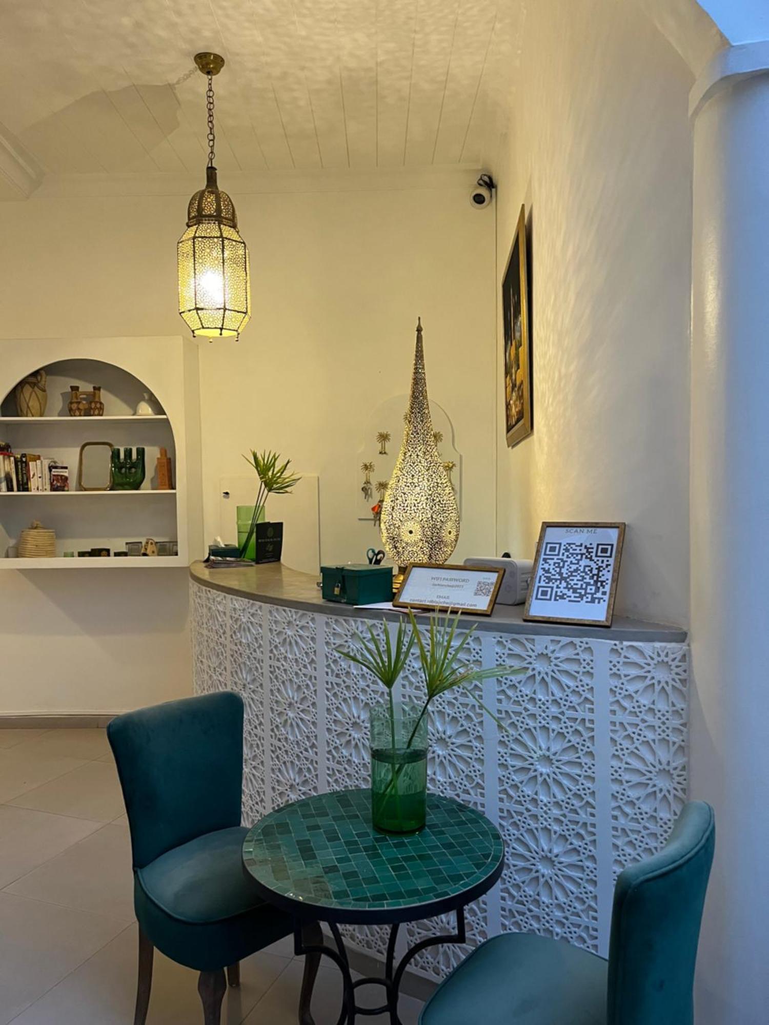 Riad Dar Blanche Marrakesch Exterior foto