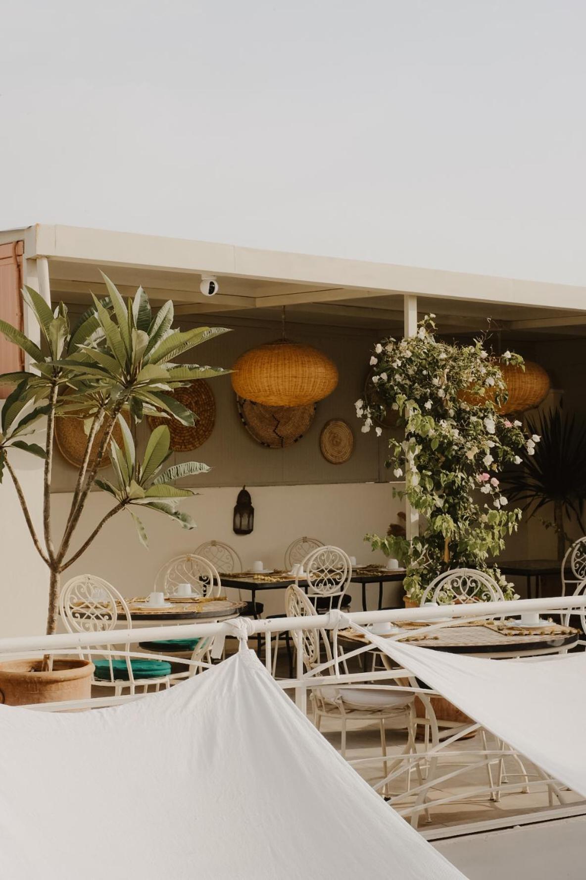 Riad Dar Blanche Marrakesch Exterior foto