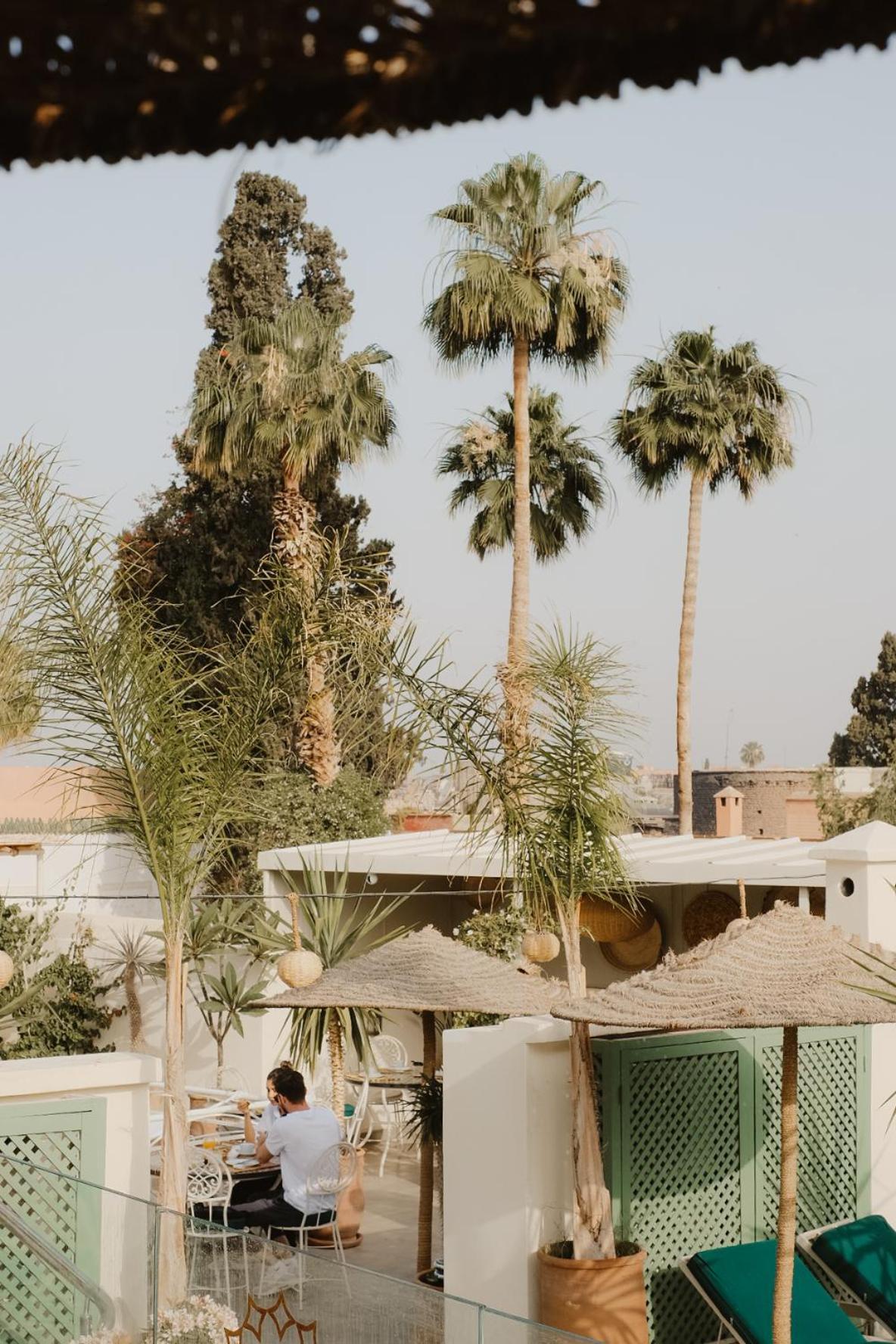 Riad Dar Blanche Marrakesch Exterior foto
