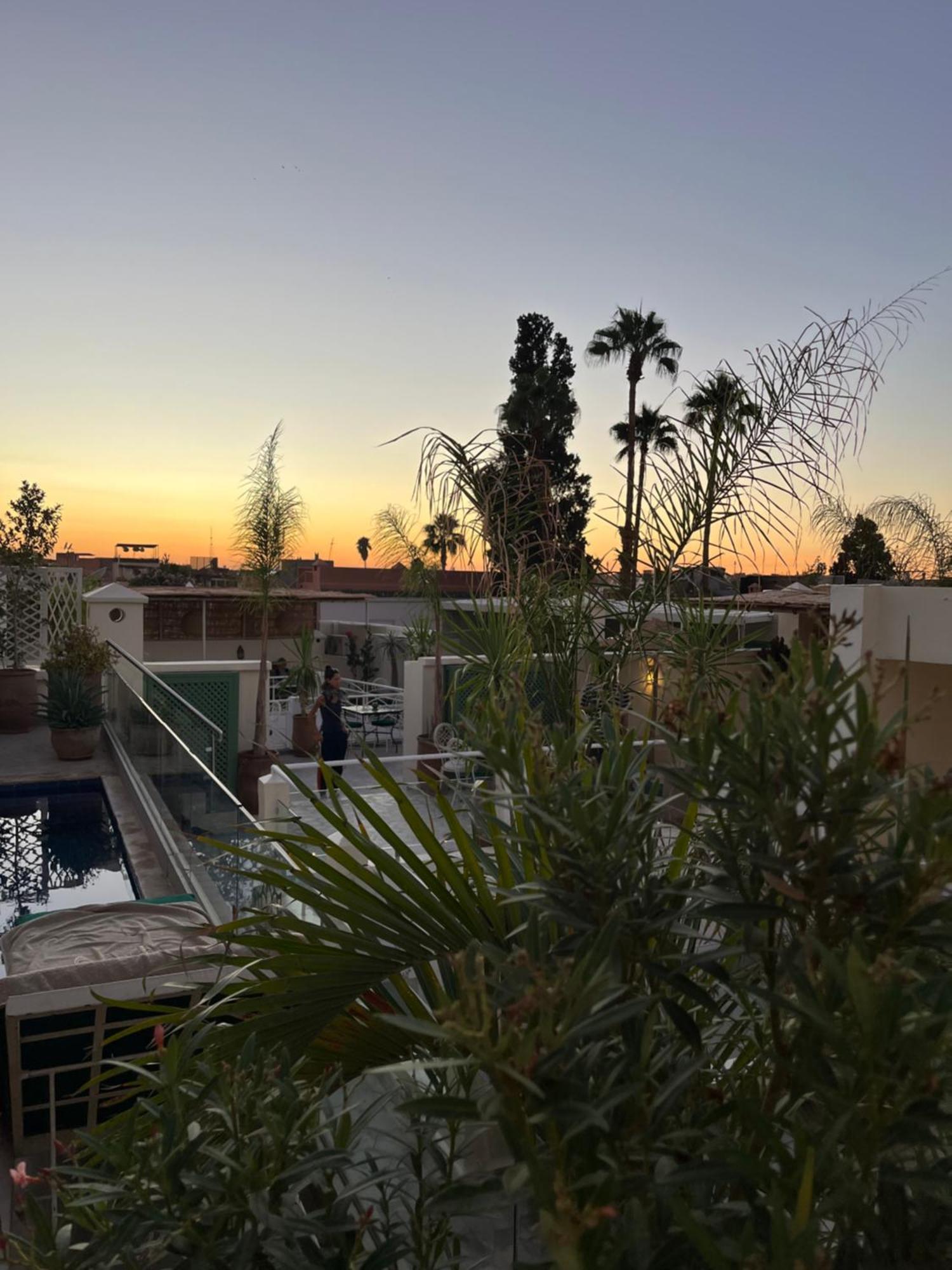 Riad Dar Blanche Marrakesch Exterior foto